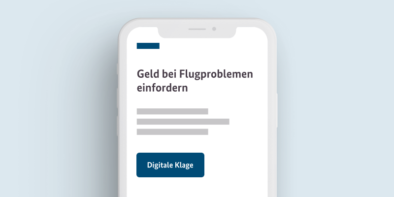Digitale Klage im Bereich der Fluggastrechte