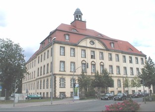 Das Gerichtsgebäude des Amtsgerichts Senftenberg