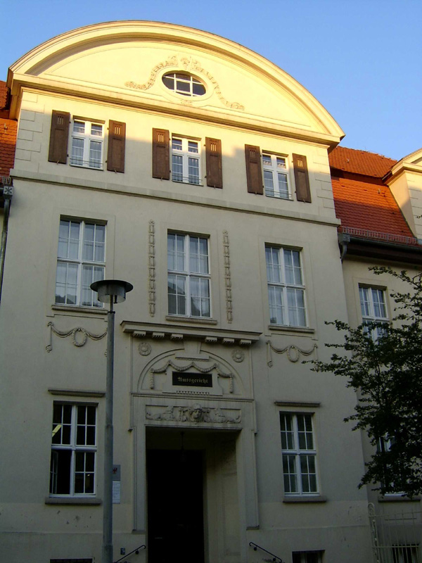 Gebäude des Amtsgerichts Bad Freienwalde