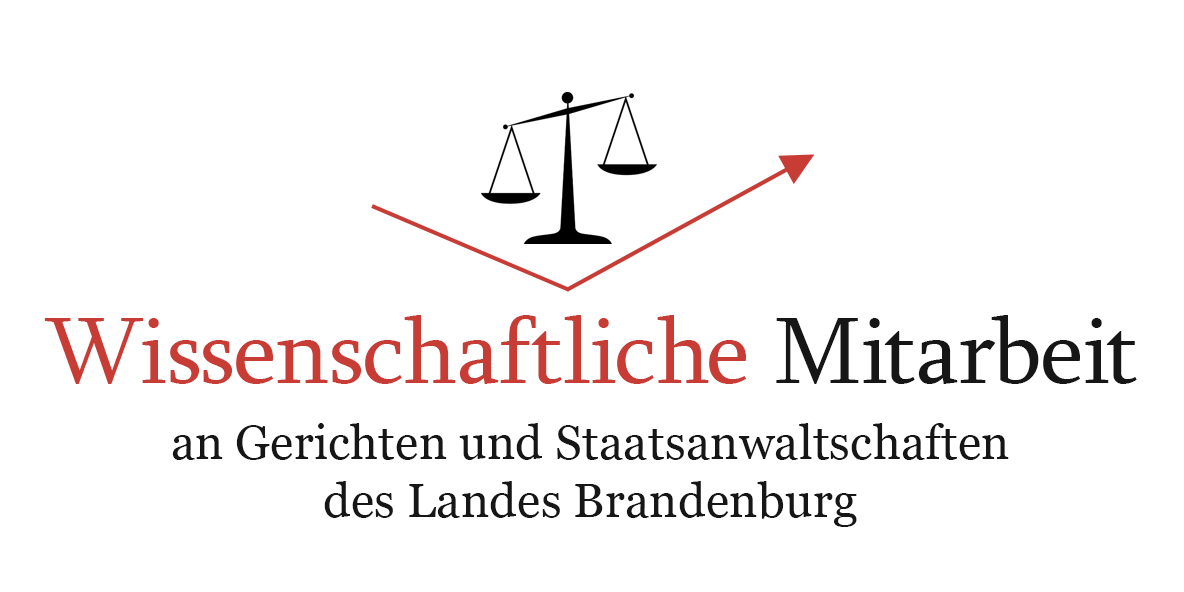 Logo Wissenschaftliche Mitarbeit bei Gerichten und Staatsanwaltschaften